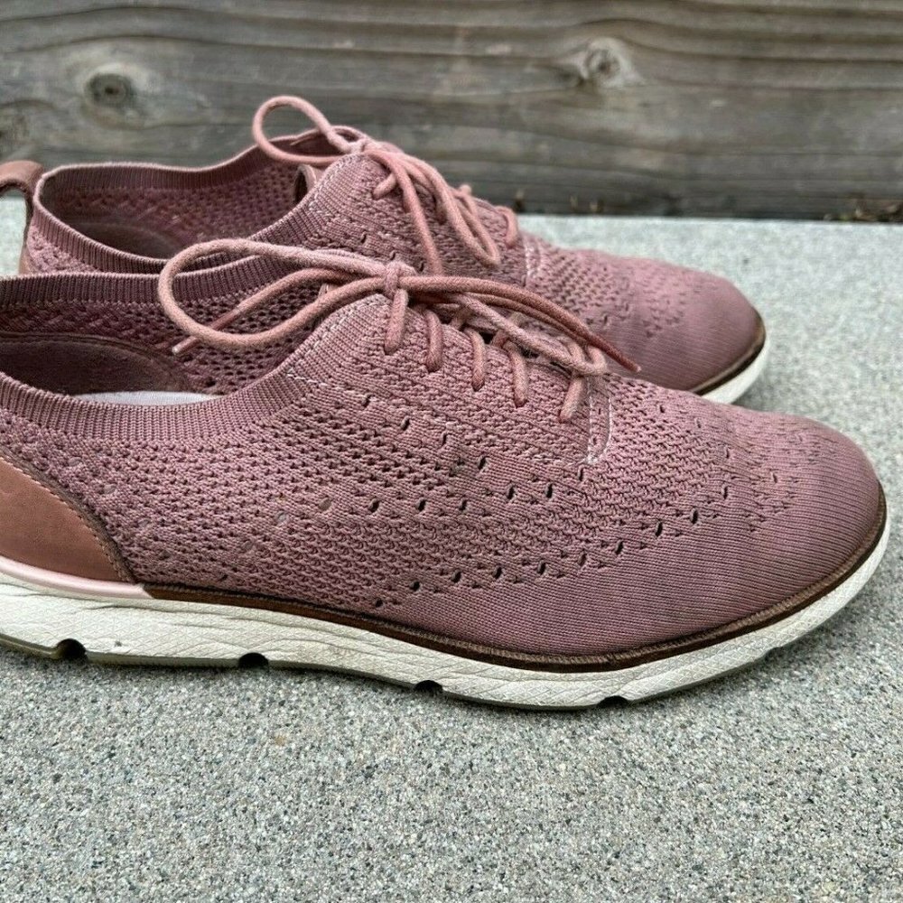 COLE HAAN Womens 6.5 Zerogrand Stitchlite Oxford Lightweight Knit Shoes …​​